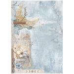 Stamperia Create Happiness Secret Diary Collection - A4 Rice Paper - Moon [DFSA4863]