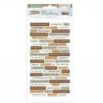 Stamperia Create Happiness Secret Diary Collection - Adhesive Chipboard [DFLCB67]