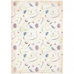Stamperia Create Happiness Welcome Home Collection A4 Rice Paper - Flowers [DFSA4742]