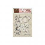 Stamperia Create Happiness Welcome Home Collection Clear Stamp Set - Cups [WTK166]
