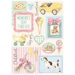 Stamperia Day Dream Collection A4 Rice Paper - Accessories [DFSA4681]
