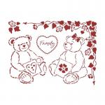 Stamperia Day Dream Collection Stencil - Bears [KSD311]