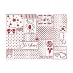 Stamperia Day Dream Collection Stencil - Patchwork [KSD313]