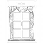 Stamperia Day Dream Collection Texture Impression Mould - Window [K3PTA5616]
