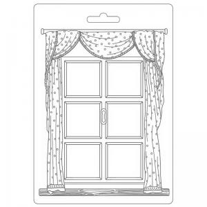 Stamperia Day Dream Collection Texture Impression Mould - Window [K3PTA5616]