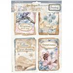 Stamperia Dewdrops Collection - A4 Rice Paper Selection [DFSA4XDD]