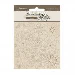 Stamperia Dewdrops Collection - Decorative Chips - Snowflakes [SCB248]