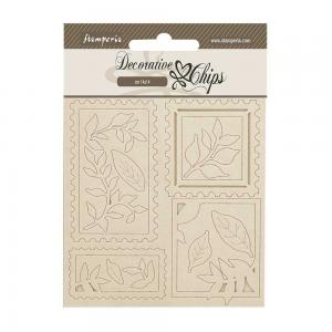 Stamperia Dewdrops Collection - Decorative Chips - Stamps [SCB246]