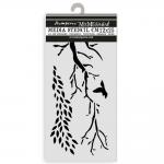 Stamperia Dewdrops Collection - Media Stencil - Branches [KSTDL106]