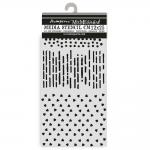 Stamperia Dewdrops Collection - Media Stencil - Patterns [KSTDL107]