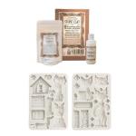 Stamperia Furry Friends Collection - Silicone Moulds & Stone Clay Kit - Cats & Dogs [ZBNL05]