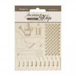 Stamperia Garden Collection - Decorative Chips - Tools [SCB214]