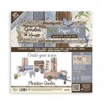 Stamperia Garden House Collection 12" x 12" 3D Paper Kit [SBPOP10]