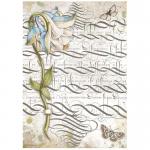Stamperia Garden House Collection A4 Rice Paper - Columbin [DFSA4668]