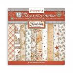 Stamperia Gear Up For Christmas Collection - 12" x 12" Maxi Backgrounds Selection [SBBL157]