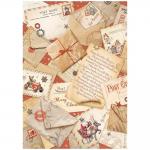 Stamperia Gear Up For Christmas Collection - A4 Rice Paper - Postcards [DFSA4934]