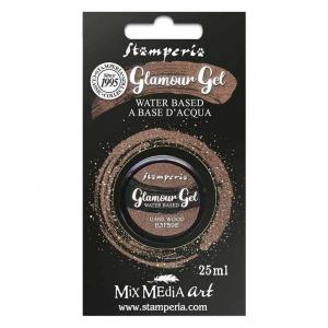 Stamperia Glamour Gel - Dark Wood [K3P59E]