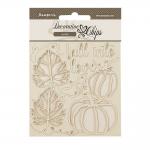 Stamperia Golden Harmony Collection - Decorative Chips - Pumpkins [SCB236] - ON SALE!