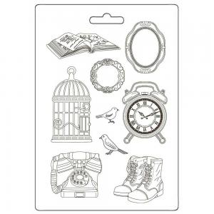 Stamperia Golden Harmony Collection - Maxi Mould - Elements [K3PTA4581]