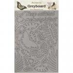 Stamperia Greyboard - Amazonia - Butterflies [KLSPDA422]