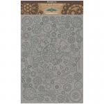 Stamperia Greyboard Cuts & Scraps - Sir Vagabond - Gears & Numbers [KLSPDA413]