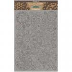 Stamperia Greyboard Cuts & Scraps - Sir Vagabond - Gears [KLSPDA412]