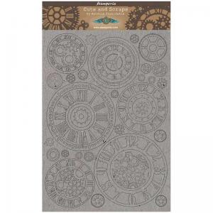 Stamperia Greyboard Cuts & Scraps - Sir Vagabond - Gears [KLSPDA412]