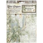 Stamperia Herbarium Silvae Collection - A6 Rice Paper Backgrounds [DFSAK6048]
