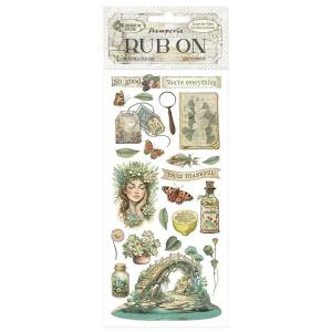 Stamperia Herbarium Silvae Collection - Rub On - Bridge [DFLRB211]