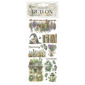 Stamperia Herbarium Silvae Collection - Rub On - Lavender [DFLRB212]