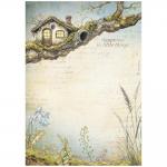 Stamperia Hidden Grove Collection - A4 Rice Paper - Treehouse [DFSA41016]