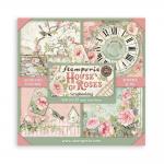 Stamperia House Of Roses Collection - 12" x 12" Maxi Paper Pad [SBBXLB23]