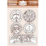 Stamperia Lady Vagabond Lifestyle Collection High Definition Stamp Set - Engines [WTKCC207]