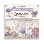 Stamperia Lavender Collection - 8" x 8" Paper Pad [SBBS108] - ON SALE!