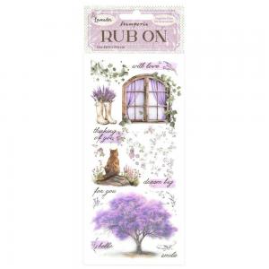 Stamperia Lavender Collection - Rub-Ons - Window [DFLRB99]