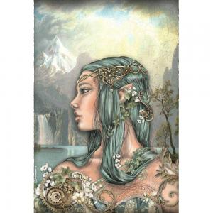 Stamperia Magic Forest Collection A4 Rice Paper - Amazon [DFSA4748]