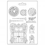 Stamperia Magic Forest Collection MaxiMould - Door & Elements [K3PTA4558]