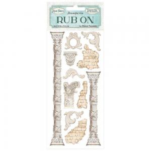 Stamperia Magic Forest Collection Rub Ons - Column [DFLRB21]
