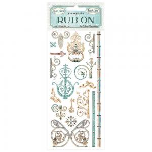 Stamperia Magic Forest Collection Rub Ons - Keys & Decorations [DFLRB22]
