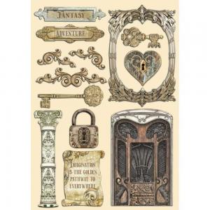 Stamperia Magic Forest Collection Wooden Shapes [KLSP136]