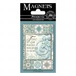 Stamperia Magnet - Azulejos Writings [EMAG008]