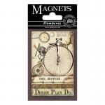 Stamperia Magnet - Voyages Fantastiques - Bicycle [EMAG006]