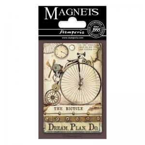 Stamperia Magnet - Voyages Fantastiques - Bicycle [EMAG006]