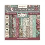 Stamperia Master Of Magic Collection - 8" x 8" Backgrounds Selection [SBBS123]