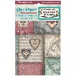 Stamperia Master Of Magic Collection - A6 Rice Paper Backgrounds [DFSAK6037]