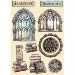 Stamperia Master Of Magic Collection - Colored Wooden Shapes [KLSP179]