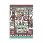 おすそ分けファイル♡ スタンペリア・Master of Magic♡ A5サイズ SOLD】№255 ミニラップブック型おすそ分けファイル&蛇腹ファイル