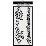 Stamperia Media Stencil - Christmas Borders [KSTDL37]