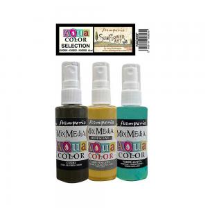 Stamperia Mix Media Aqua Color Selection - Sunflower Art [KAQXSF]