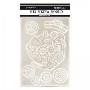 Stamperia Mixed Media Mould - Sir Vagabond - Gears Fantasy [KACM05]